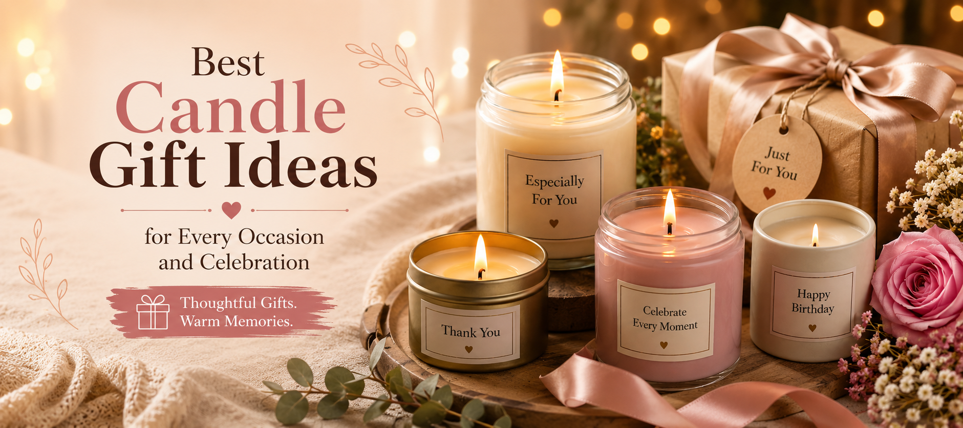 Best Candle Gift Ideas for Every Occasion and Celebration