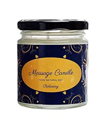 Massage Candle (Pure Natural Wax & Essential Oils)