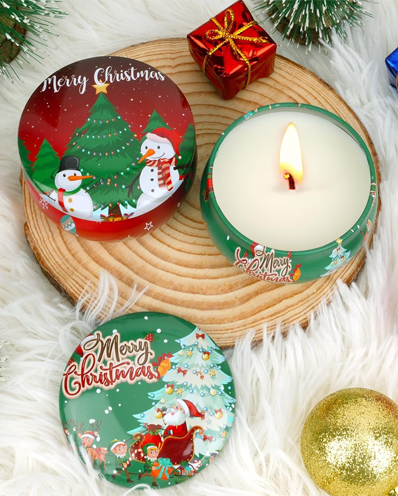 1 pcs Christmas Scented Candles Gifts