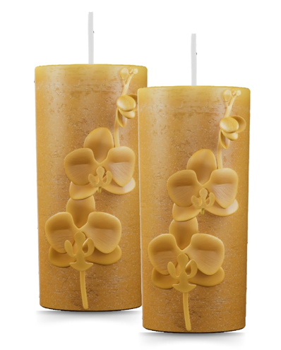 Natural Beeswax Candle I Hand Made Candles